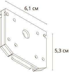 Заглушка для магнитного шинопровода Arte Lamp