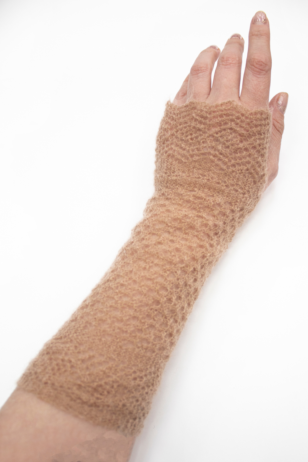 Митенки М203-08 бежевый