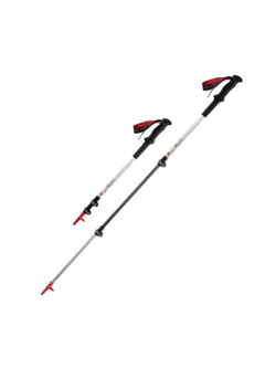 Палка треккинговая Naturehike NH17D006-D Carbon-AL Hoar UL 60-120см белый