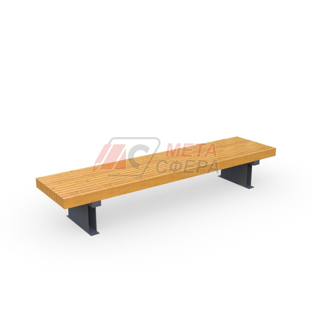 Лавка Rail Road 03 продольная