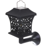 Фонарь садовый «Вечер» 12*12*13,5 см (h=60 см) на солнечной батарее (универсальный), Теплый белый