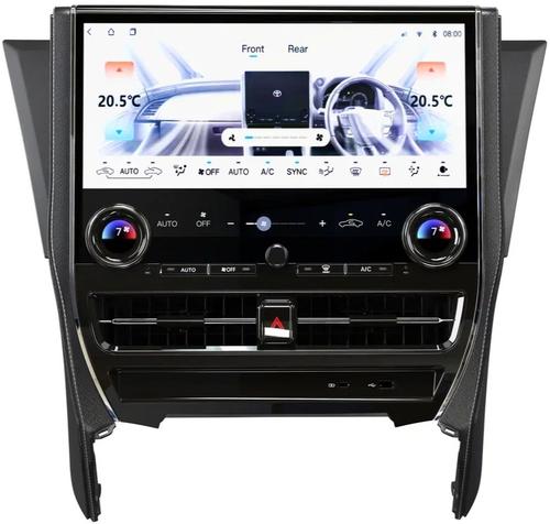 Магнитола для Toyota Alphard 30, Vellfire 2015-2023 (любая комплектация) - Kuberg ZH-T1401BL (черная) на Android 12, Быстрая, 4G SIM-слот, CarPlay