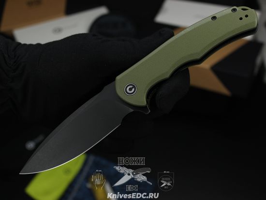 Нож складной CIVIVI Praxis C803F сталь клинка 9Cr18MoV, рукоять G10