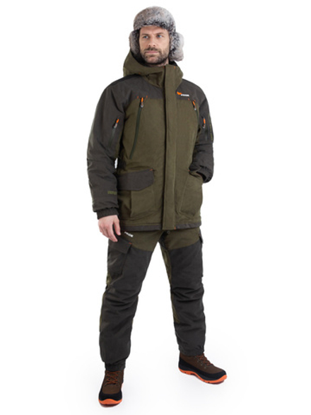 Костюм «Магнум» -15 градусов (Мембрана Исландия, Хаки) PRIDE Novatex V2