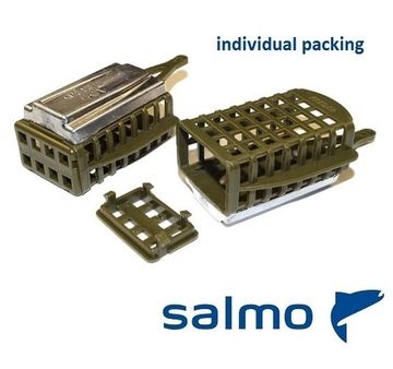 Кормушка фидерная Salmo FEEDER SQUARE съёмное дно 060г
