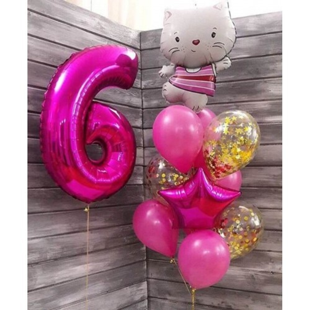 Букет шаров «Hello Kitty»