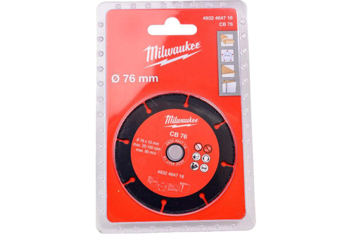 Диск по дереву и пластику, 76х10 мм Milwaukee 4932464716