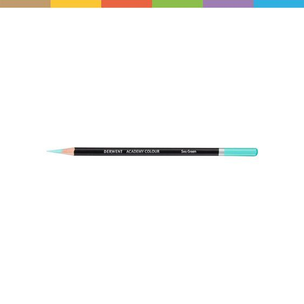Набор акварельных цветных карандашей Derwent Academy 12 цветов