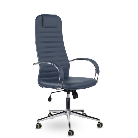 Кресло СН-601 Соло хром SoloСН Ср S-0419 (темно-синий)