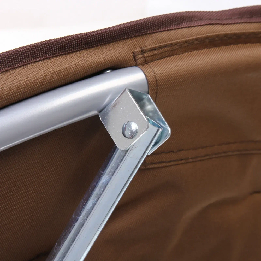 Кресло складное 75*60*75 см «Луна», кофейный ДоброСад