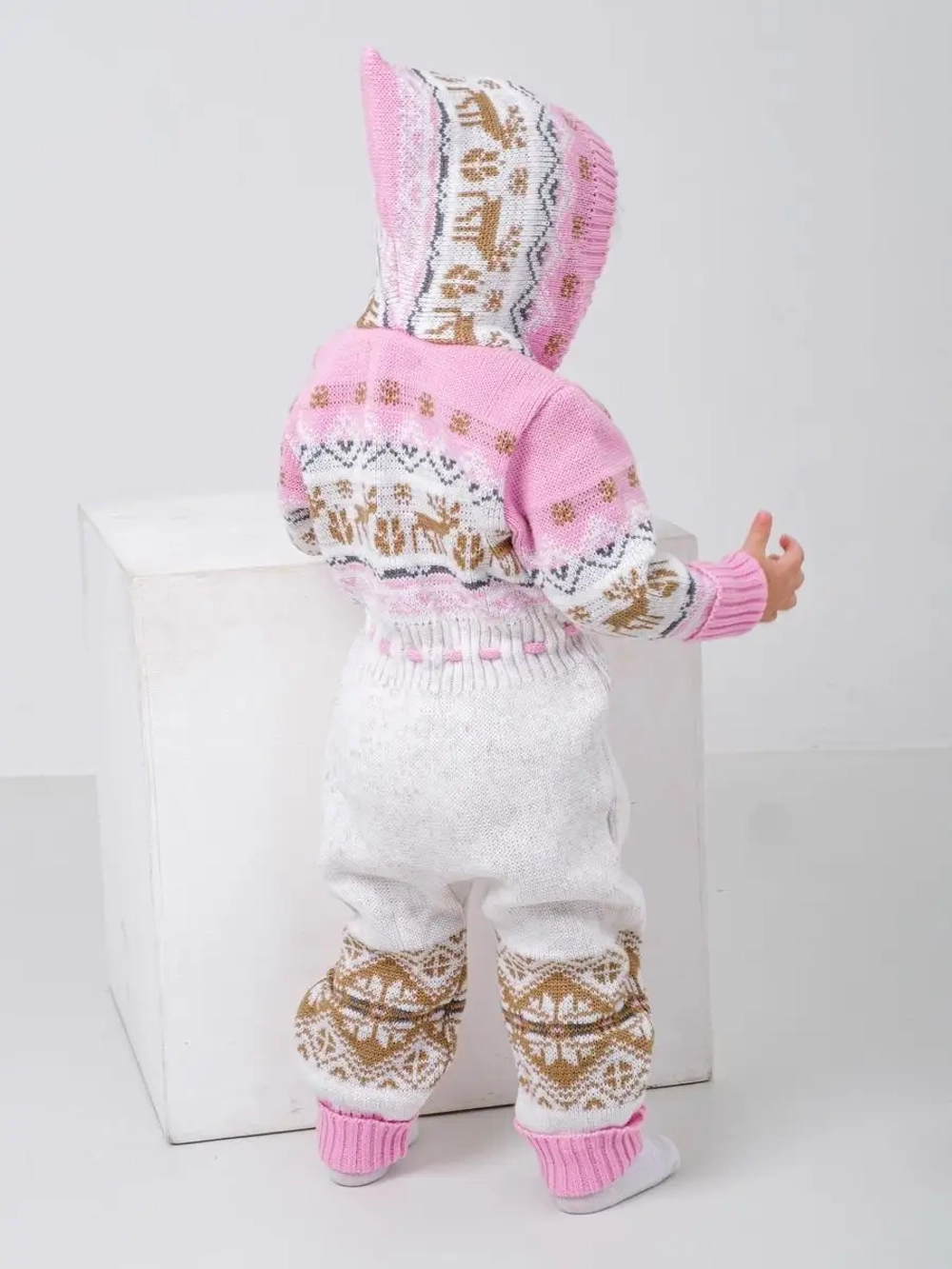 Комбинезон вязаный