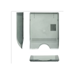 Лоток горизонтальный Стамм Дельта прозрачно-серый ЛТГ-30464