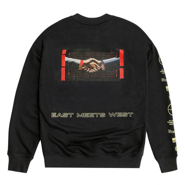 Толстовка Fusion Handshake Charcoal - фото 2