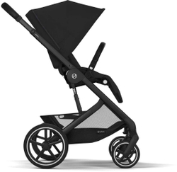 Cybex Детская коляска Balios S Lux BLK 2 в 1 цвет Moon Black