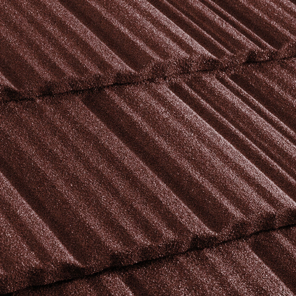 Черепица композитная Metrotile Metroshake II Бордо