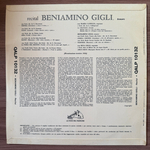 Beniamino Gigli ‎– Beniamino Gigli (Италия 1960г.) Т