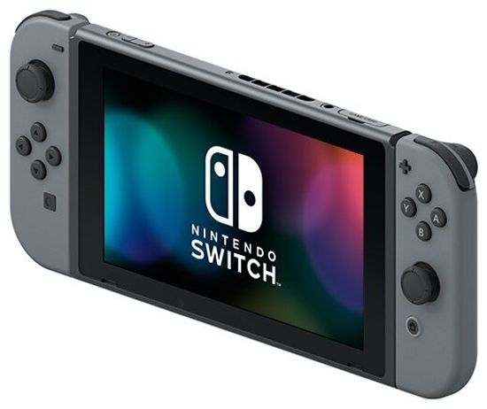 Игровая приставка Nintendo Switch rev.2 32 ГБ, серый