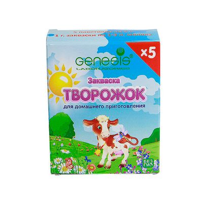 Закваска Творог Genesis, 1 пакет на 1-3 литра