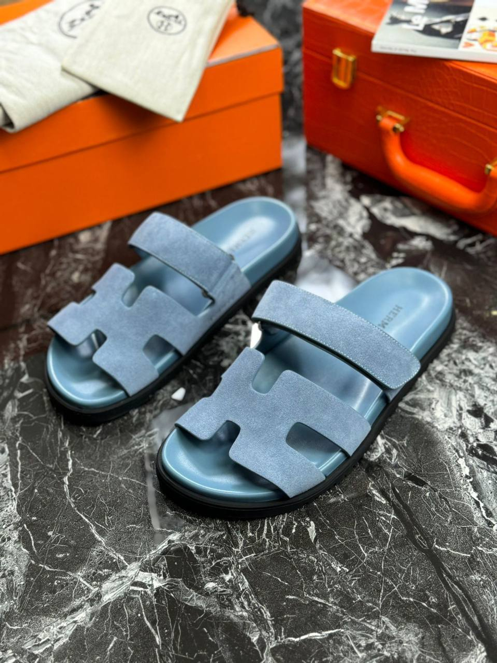 Шлепанцы Hermes