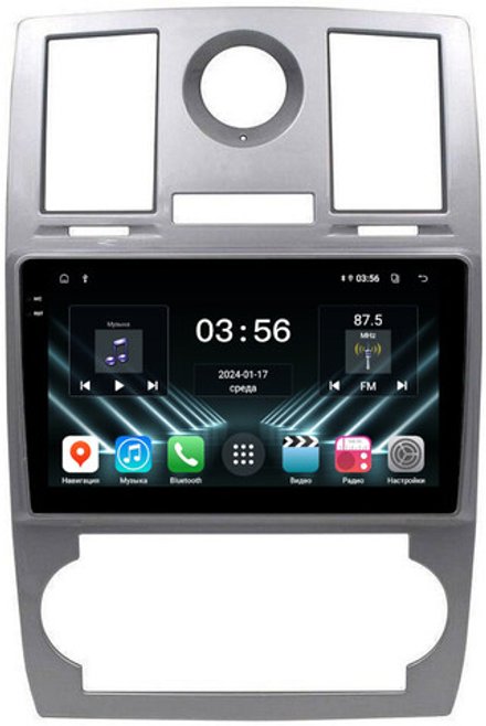 Магнитола для Chrysler 300C 2004-2007 (дорестайл) - FarCar DX206M монитор 9.5" IPS на Android 13, 4+64Гб, CarPlay