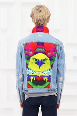 LIGVIANNI Джинсовая куртка Denim Jacket Eagle