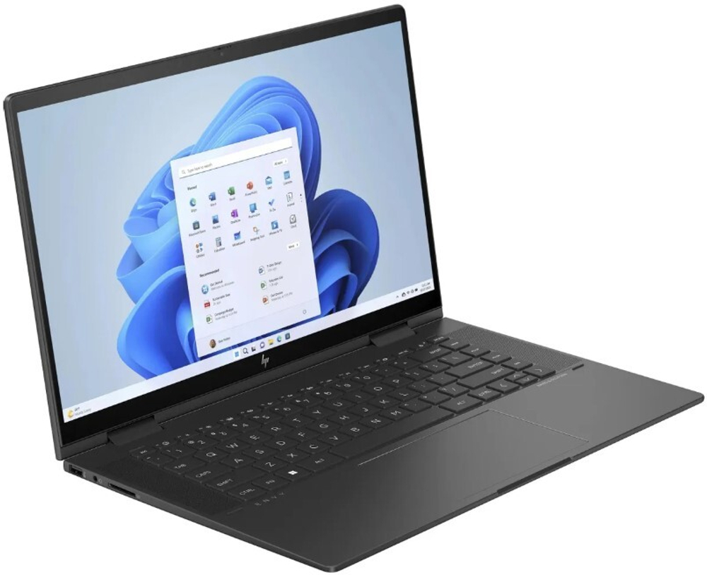 Ноутбук  HP Envy x360 15-fh0011ci 15.6 ", Ryzen 7, 16 Гб RAM, 512 Гб SSD, Radeon Graphics, Черный