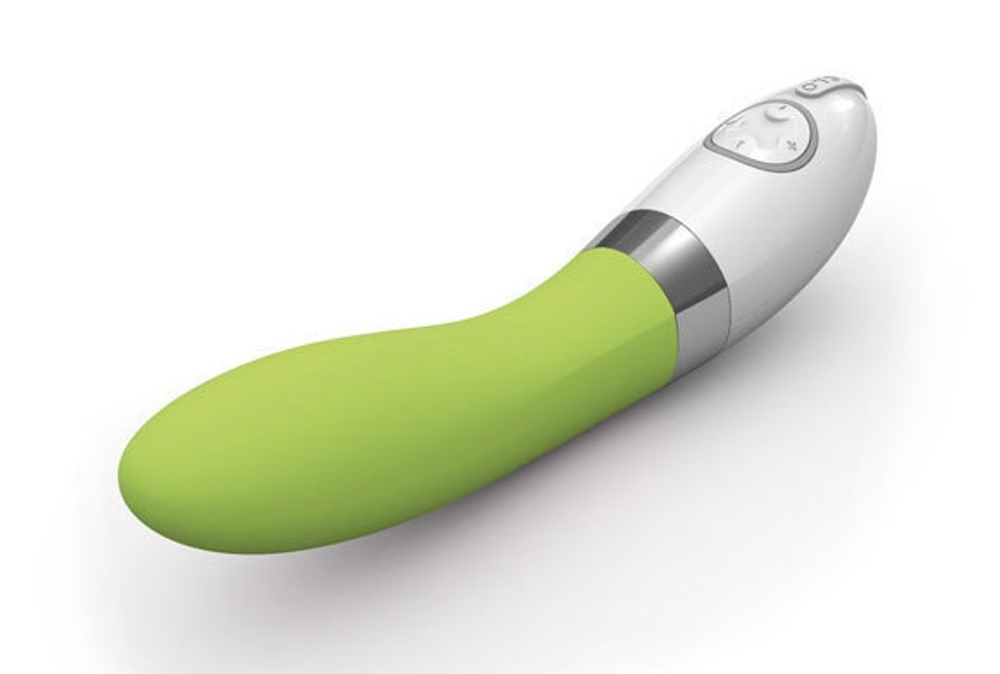 Зеленый элегантный вибратор Liv Lime Green (LELO)