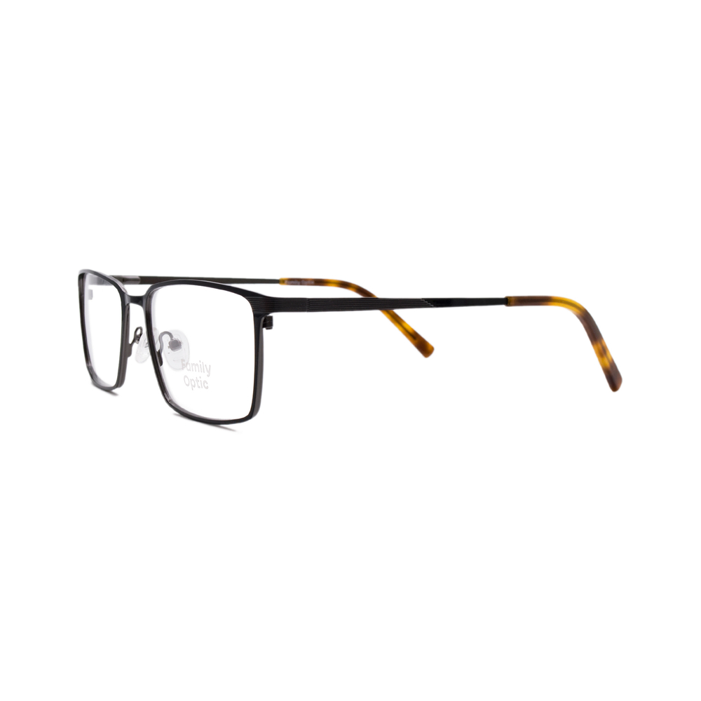 Оправа прямоугольная Family Optic MM4040 C1 стальная с черным