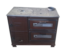 Печь отопительно-варочная на дровах Звезда Востока 1920  (МАЖИЛИК) (с двумя духовками)