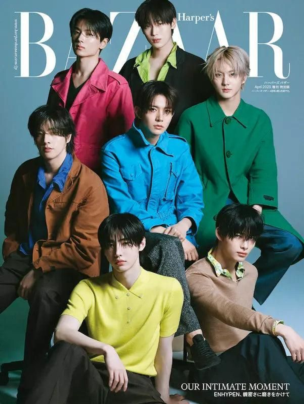публикация BAZAAR JAPAN - 2025.04 SPECIAL Edition ENHYPEN