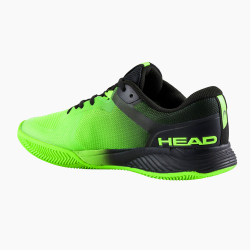 Кроссовки теннисные мужские HEAD Sprint Evo 3.5 Clay 273394, р.8,5 (рос.41,5), черно-лаймовый