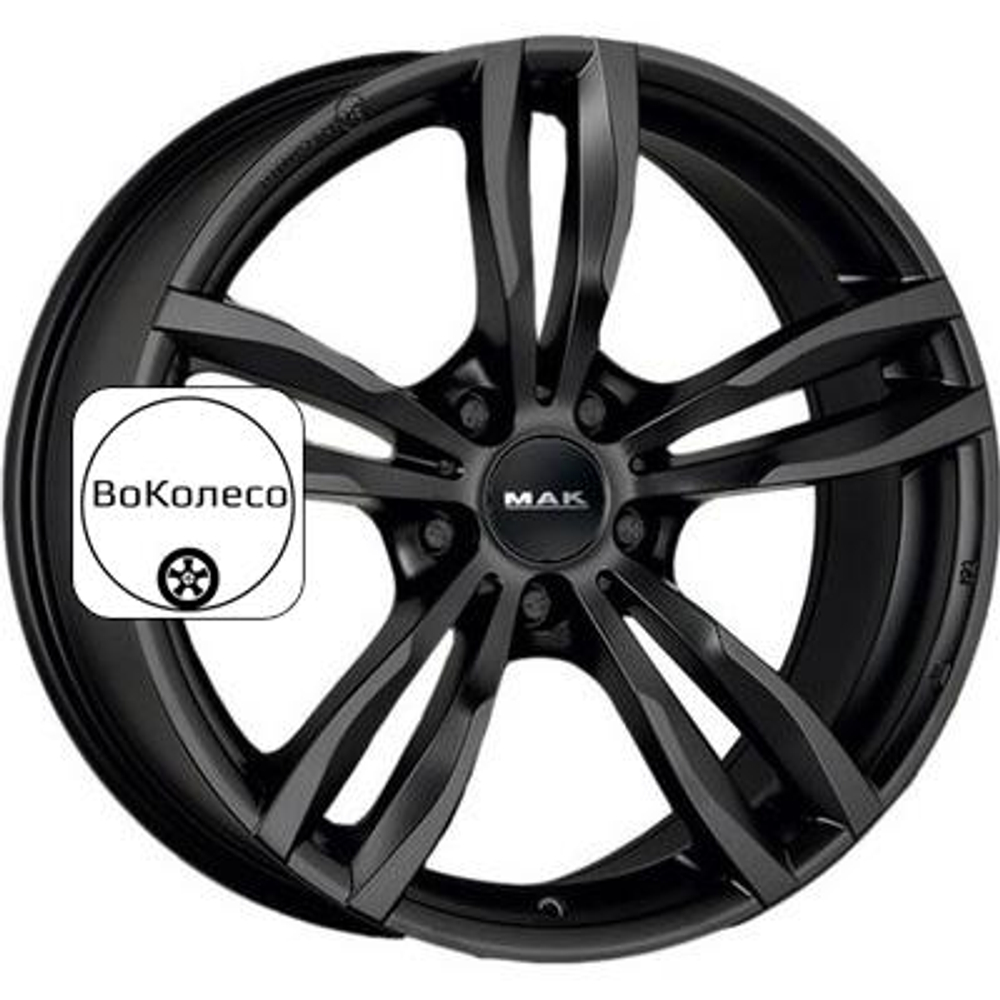 8,5x19/5x120 ET33 D72,6 Luft Matt Black MAK