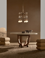 Chandelier  Talisman by Apparatus (6 lampshades)