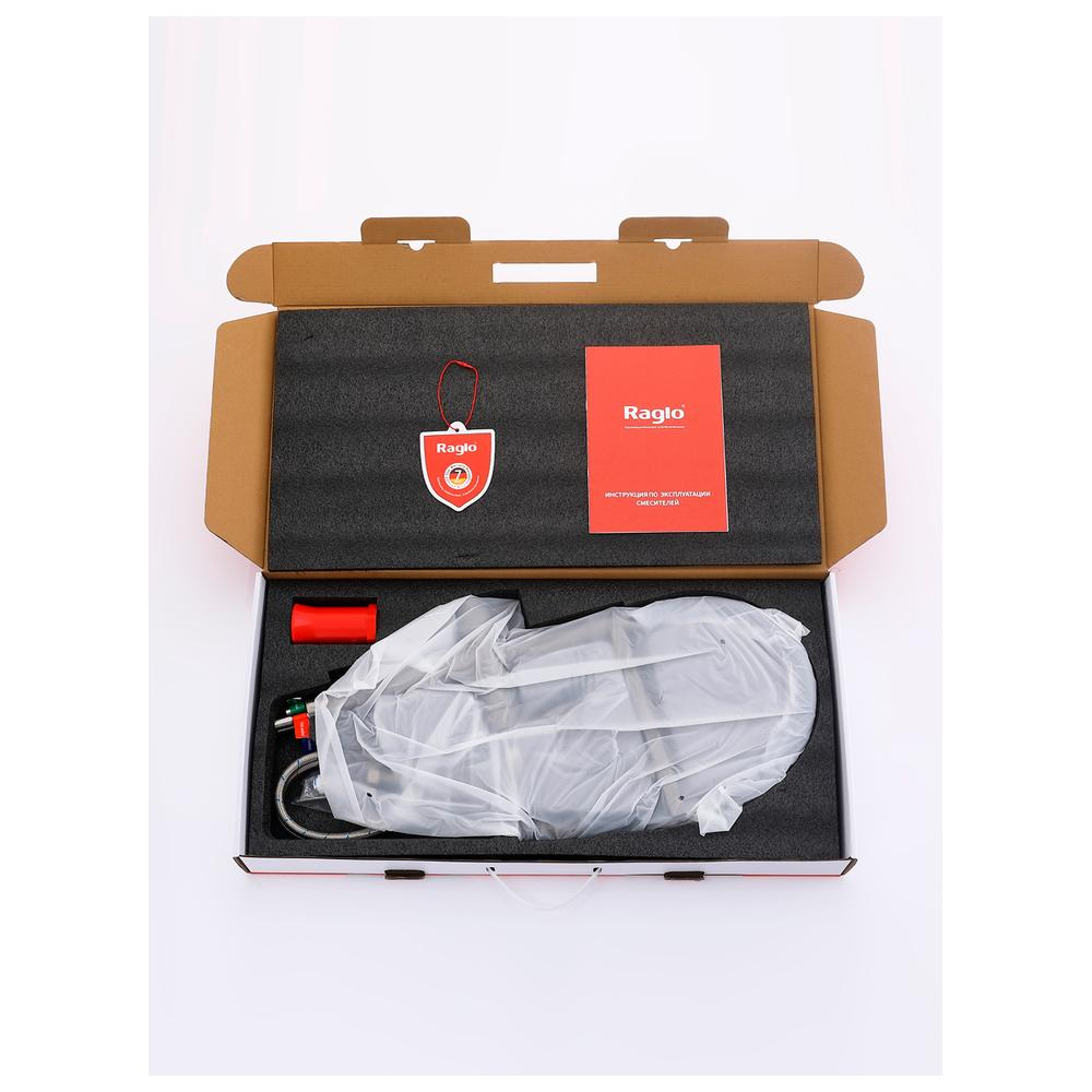 Смеситель для кухни с подключением фильтра Raglo R20.63.09, графит