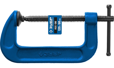 ЗУБР ПСС-130, 125 мм, G-образная, струбцина, Профессионал (32245-125)