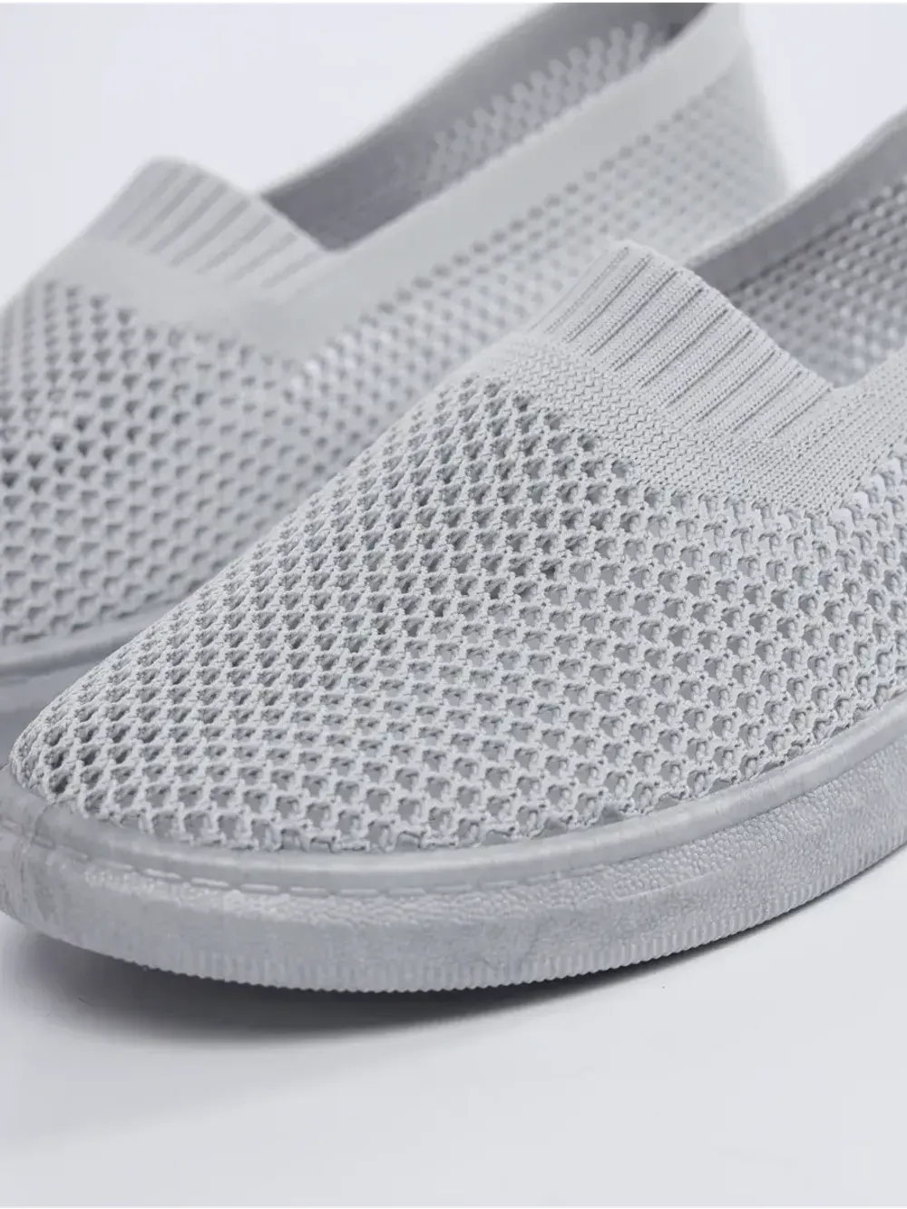 Мокасины летние текстильные