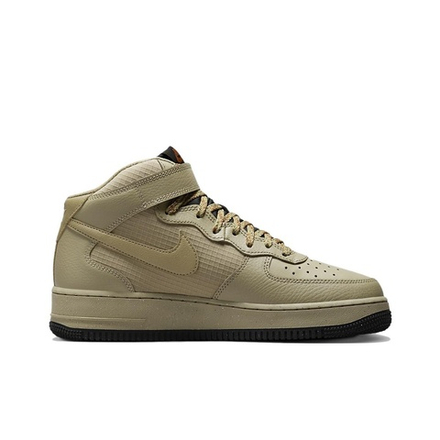 Кроссовки Nike Air Force 1 Mid Khaki Black Nylon
