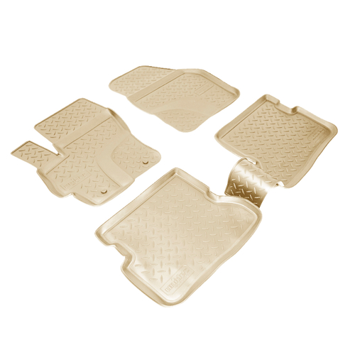 Ковры в салон Norplast/Unidec для Mazda 3 (2003-2009), Бежевый, арт.NPL-Po-55-03-B