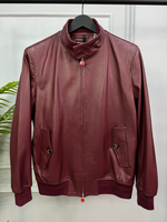 Кожаная куртка Kiton