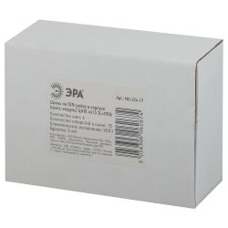 Шины на DIN-рейку ЭРА NO-224-17 в корпусе кросс-модуль ШНК 4х15 3L+PEN