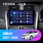 Teyes CC3 9" для Toyota Allion 2007-2020 (прав)