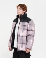 Пуховик Anteater AW24 Downjacket Print бежевый