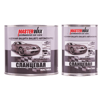 Мастика СЛАНЦЕВАЯ MasterWax ж/б (2,7 кг), MW010302
