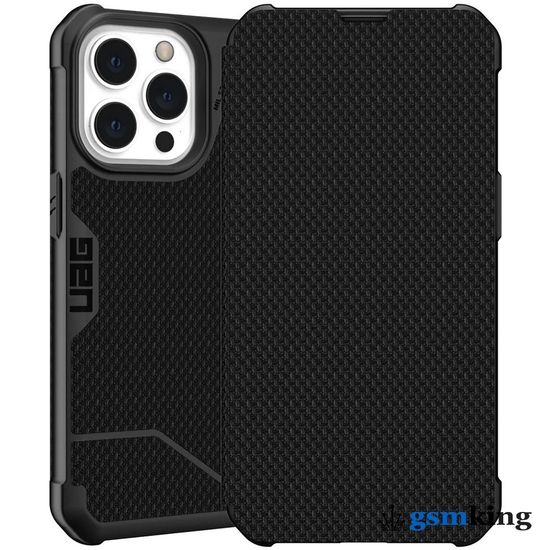 UAG Metropolis Folio Kevlar® Series Case for Apple iPhone 13 Pro Kevlar Black (Чёрный)113156113940