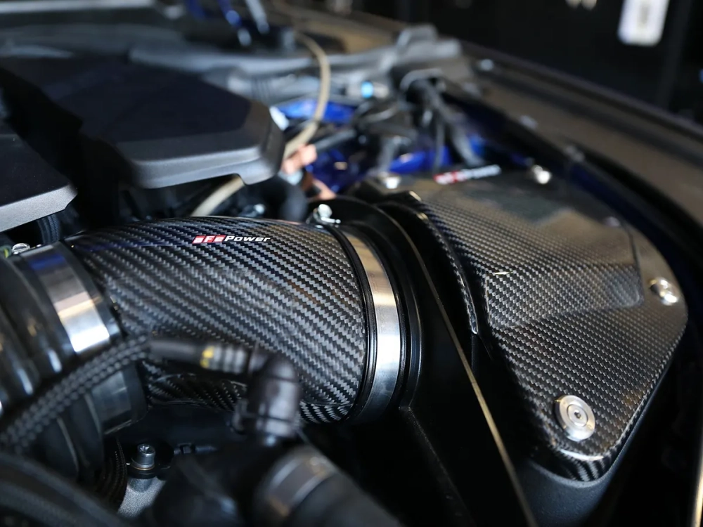 Система холодного впуска aFe Power Black Series Carbon Fiber Cold Air Intake System - Pro DRY S Filters