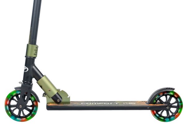 Складной самокат Tech Team Comfort 145R LUX для ребенка от 7 лет