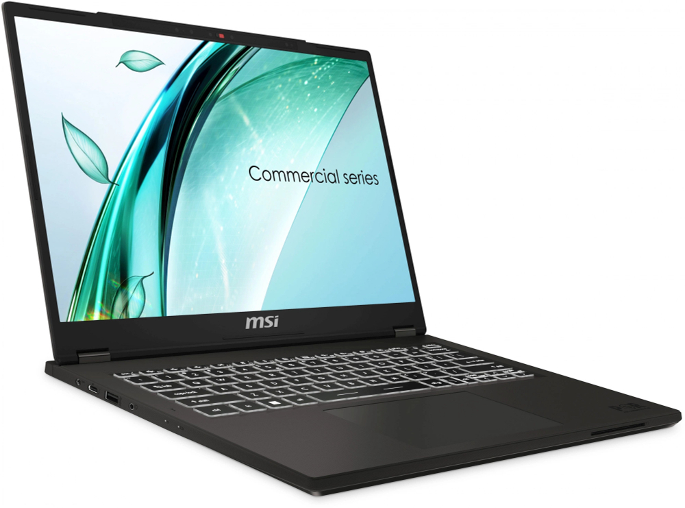 Ноутбук  MSI Commercial 14 H A13MG-002US 14 ", Core i5, 16 Гб RAM, 512 Гб SSD, Iris Xe Graphics, Серый