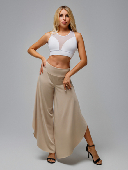 Брюки Палаццо Tulip, Nude