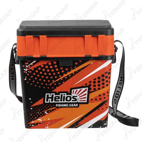Ящик рыболовный зимний PIKE оранжевый (HS-IML-19-O) Helios