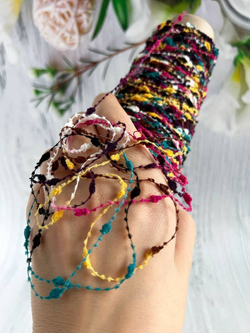 Пряжа  шишибрики узелки шишечки